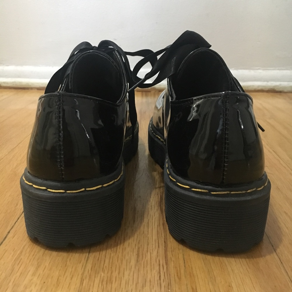 ♦️SOLD♦️From Japan Ribbon Lace Vinyl PVC Oxfords - Picture 5 of 6